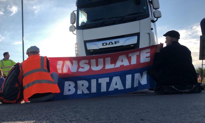 UK Police Arrest Dozens of Activists Who Blocked Motorway