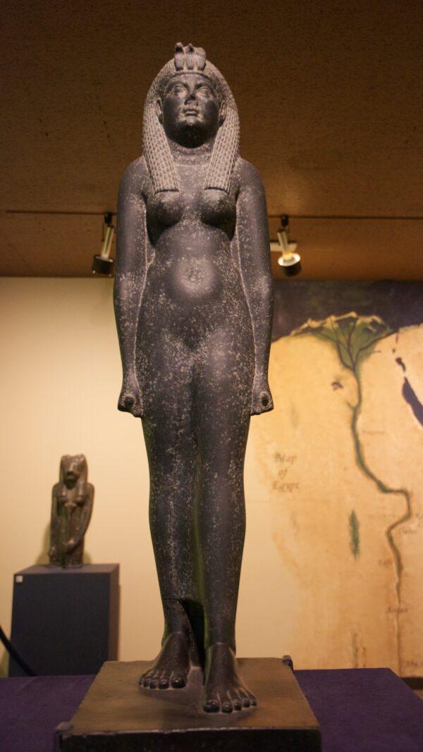 A rare statue of the queen of Egypt, Cleopatra VII. (Courtesy of Karen Gough)