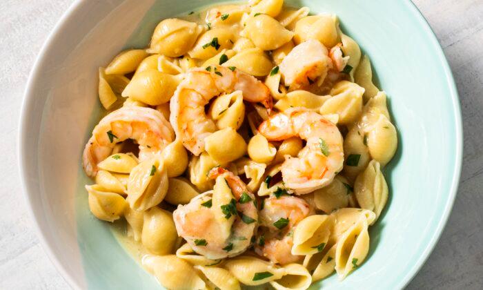 Shrimp Pasta With a Special Ingredient