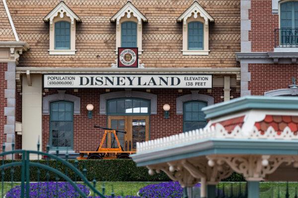 Disneyland theme park in Anaheim, Calif., on Feb. 1, 2021. (John Fredricks/The Epoch Times)