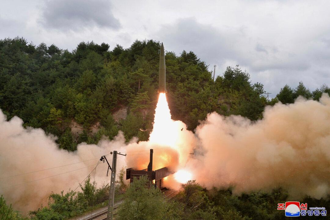 North Korea Again Shows Off New Weapon System: ‘Railway-Borne Missiles’