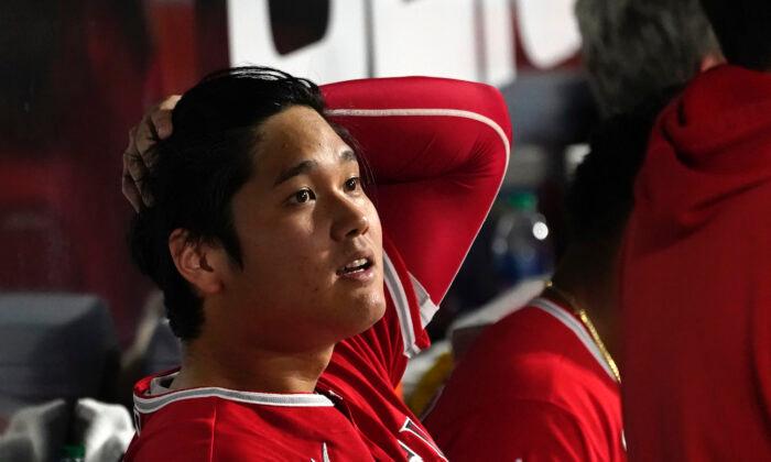 Angels’ Ohtani Has Sore Arm, May Not Pitch Again This Season