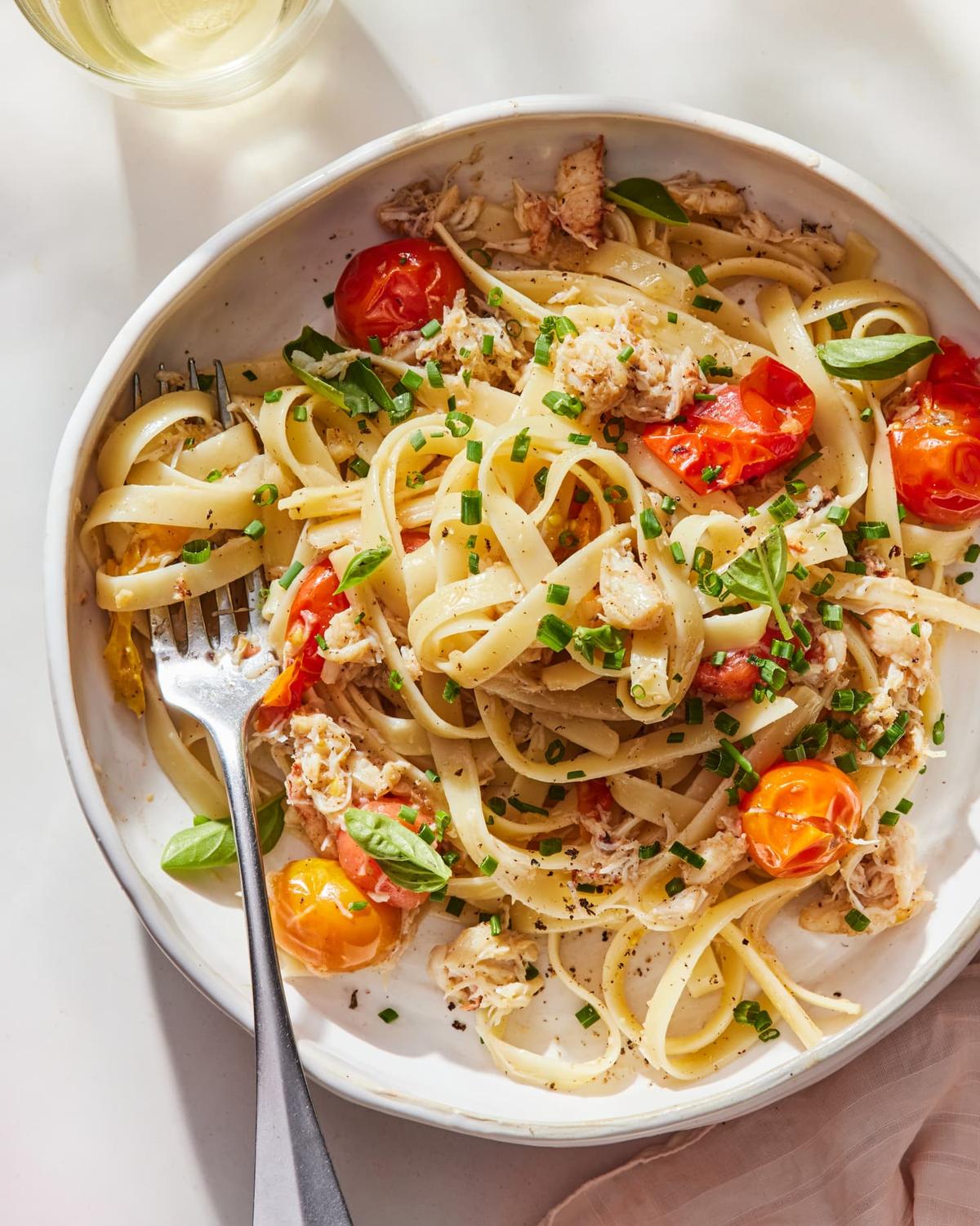 This pasta is low-effort, but the end result is a dinner elegant enough to serve any guest. (Kristin Teig/TNS)