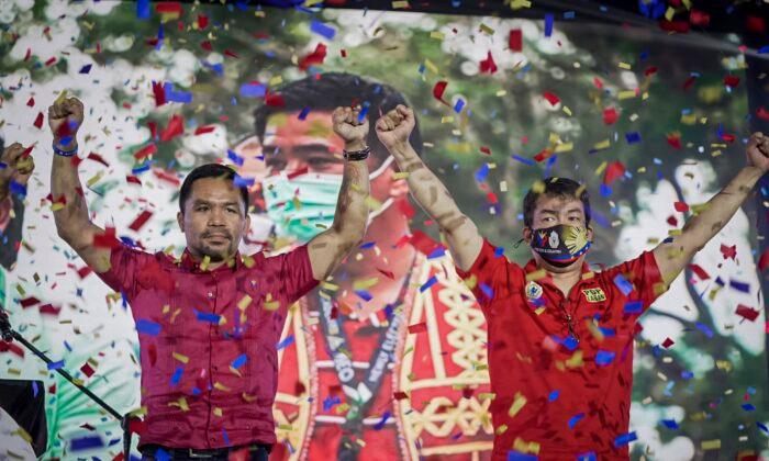 Boxer-Senator Manny Pacquiao to Run for Philippine President