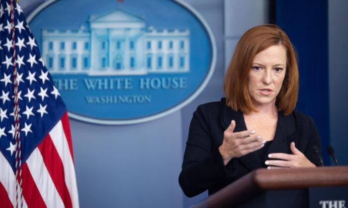 Psaki Defends Not Requiring Negative COVID-19 Tests, Vaccine Proof From Immigrants