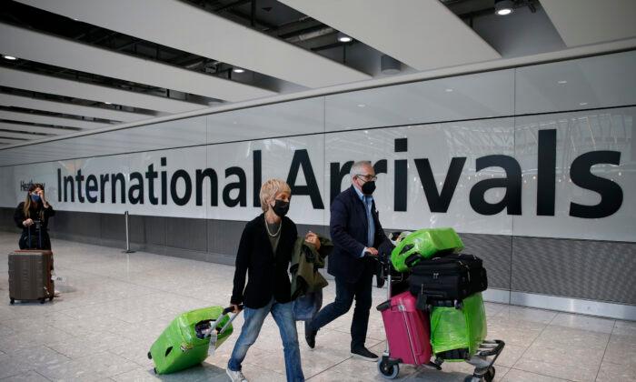 UK Scraps All Remaining CCP Virus Travel Restrictions
