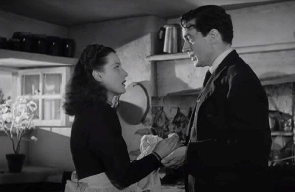 Perhaps love is in the air between Angharad (Maureen O’Hara) and Mr. Gruffydd (Walter Pidgeon). (Twentieth Century Fox)