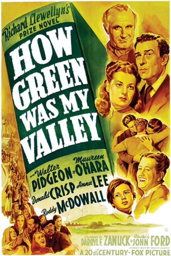 The cast of “How Green Was My Valley” are all top-notch. (Public Domain)