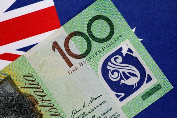 An Australian dollar note is seen in this illustration photo on June 1, 2017. (Thomas White/Illustration/Reuters)