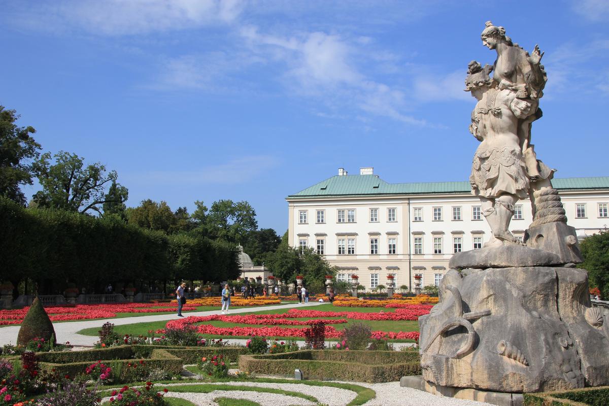 Mirabell Gardens, an important shooting location in the making of "The Sound of Music." (Copyright Wibke Carter)