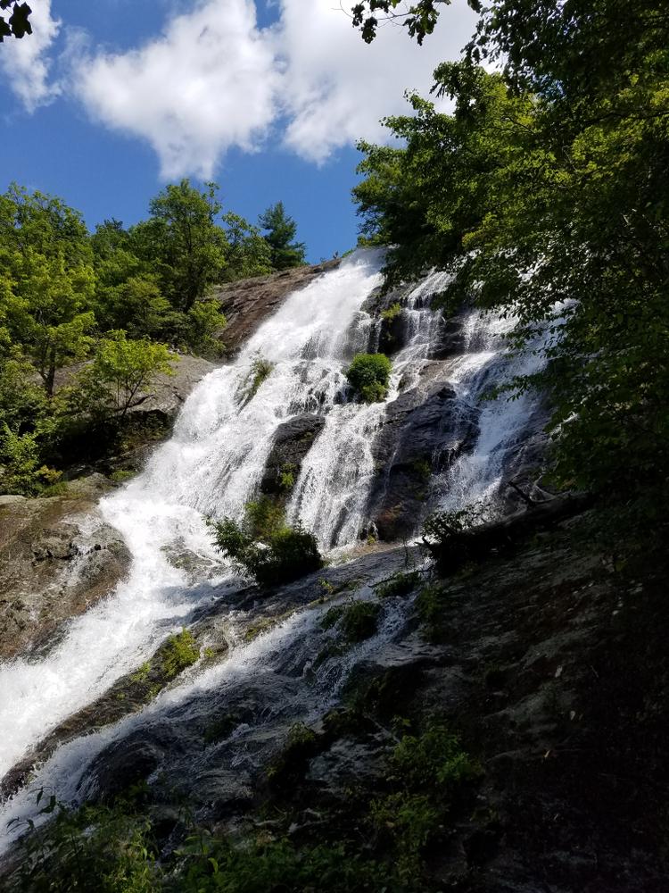 Crabtree Falls in George Washington National Forest.<br/>(NormPhoto/Shutterstock)