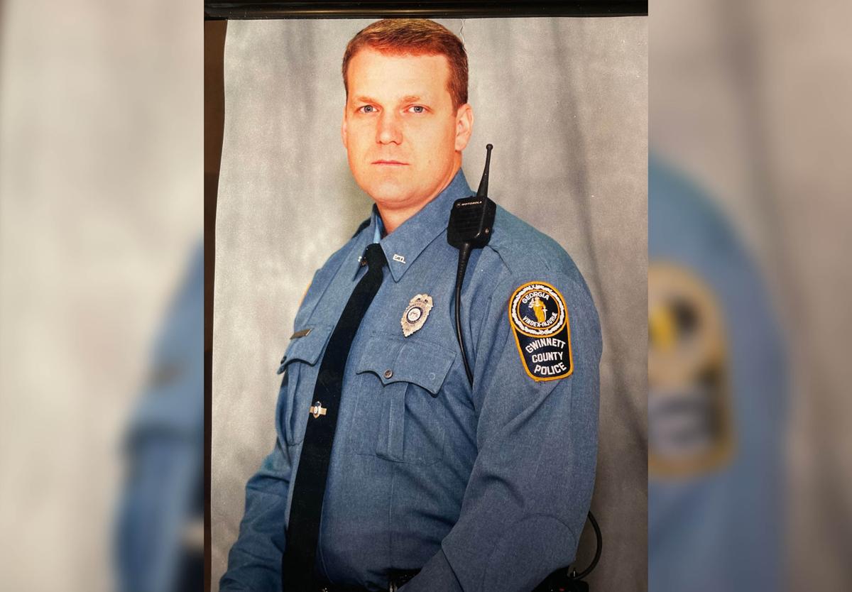 Then-Officer Steve Finn during his stint serving in the metro Atlanta Police Department. (Courtesy of <a href="http://www.cmrwv.org/">Steve Finn</a>)