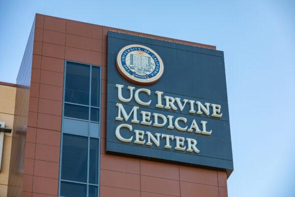 UCI Medical Center in Orange., Calif., on Dec. 16, 2020. (John Fredricks/The Epoch Times)