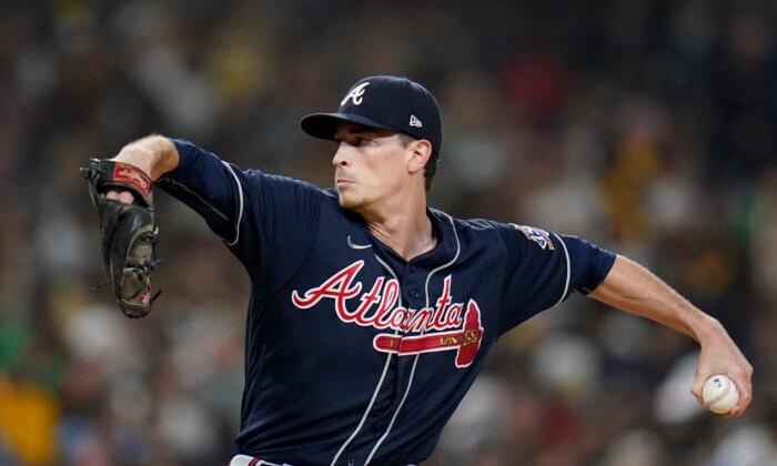 Fried Brilliant in 3-hitter, Braves Silence Padres 4-0