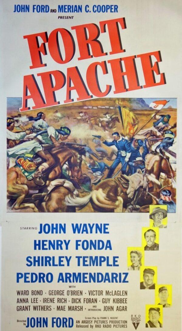 “Fort Apache” is the first film in director John Ford’s Cavalry Trilogy. (United Artists)