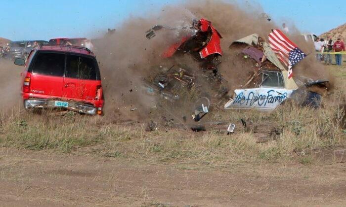 North Dakota Stuntman Known as Flying Farmer Crashes on Jump