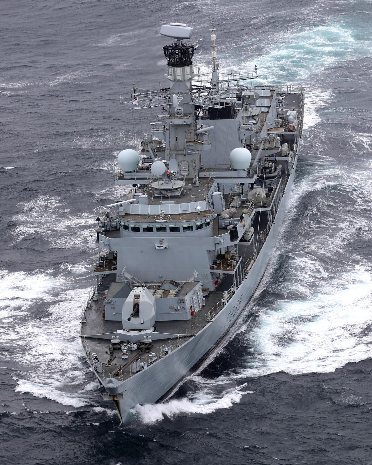 Undated photo of HMS Richmond. (Royal Navy/Handout via PA)