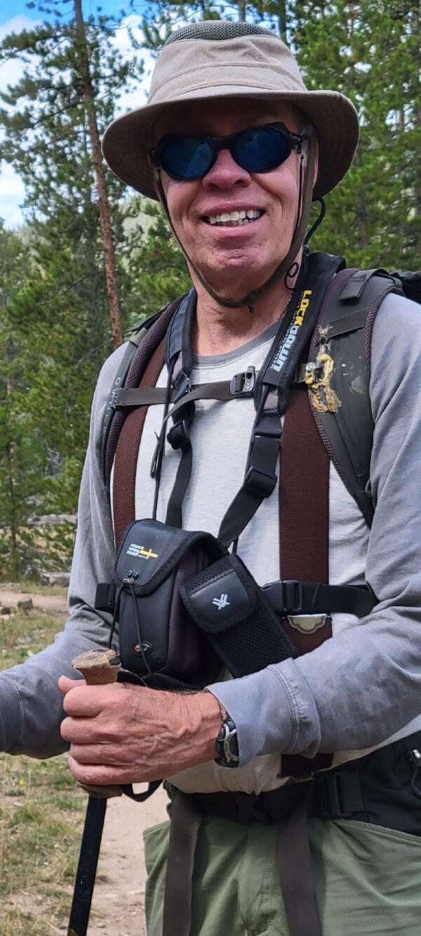Roger Rood, a retired forest ranger, proved to be an excellent guide when hiking the Rocky Mountains near Grand River, Colo. (Jim Farber)