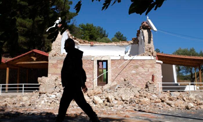 Strong Quake Hits Greek Island of Crete; 1 Dead, 20 Injured