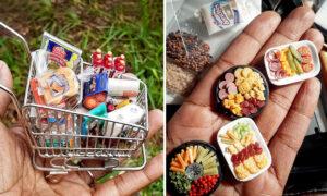 Florida Mom Crafts Miniature Clay Foods on an Incredibly Small Scale: ‘Do What You Love!’