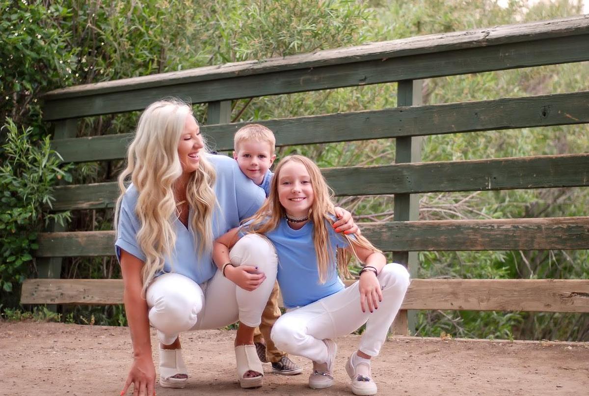 Nicole Marso with her daughter, Aspen, and son, Oakley. (Courtesy of Nicole Marso)