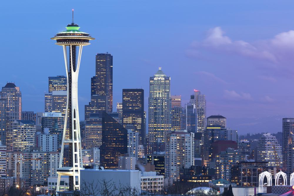 Seattle's Space Needle was built for the 1962 World's Fair. (TinaImages/Shutterstock)