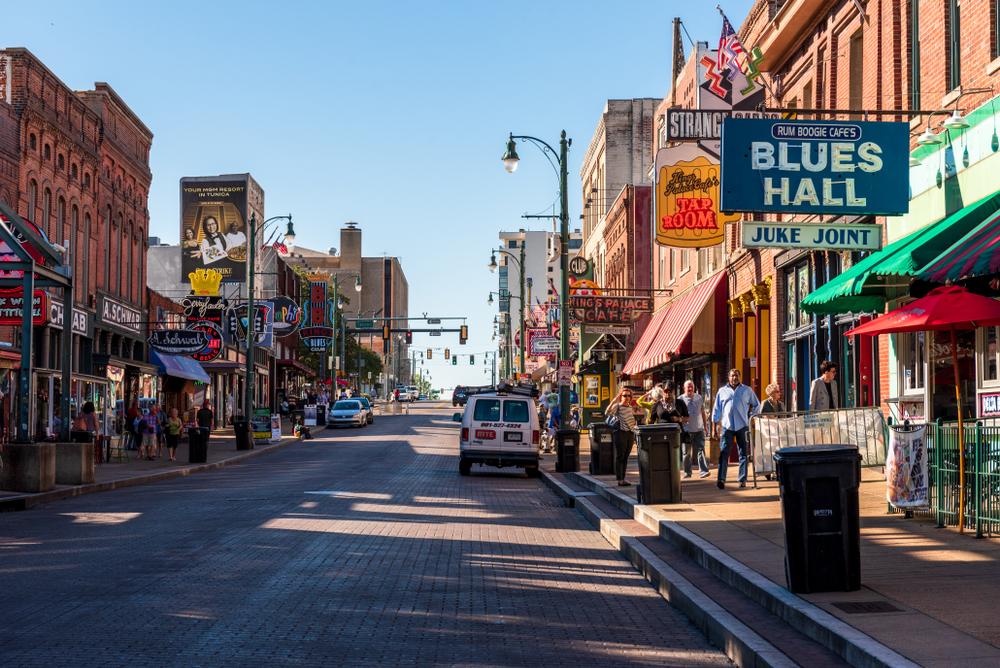 Beale Street in Memphis, Tennessee. (Joe Benning/Shutterstock)