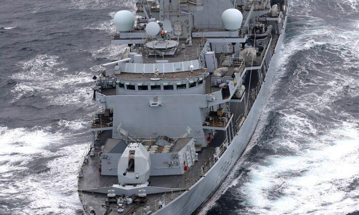 British Warship Makes a Rare Passage of Taiwan Strait