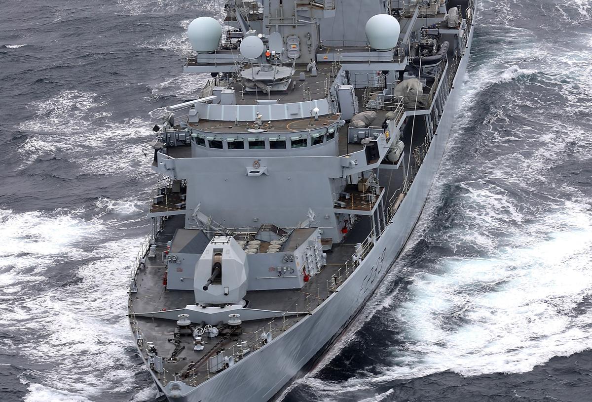 British Warship Makes a Rare Passage of Taiwan Strait