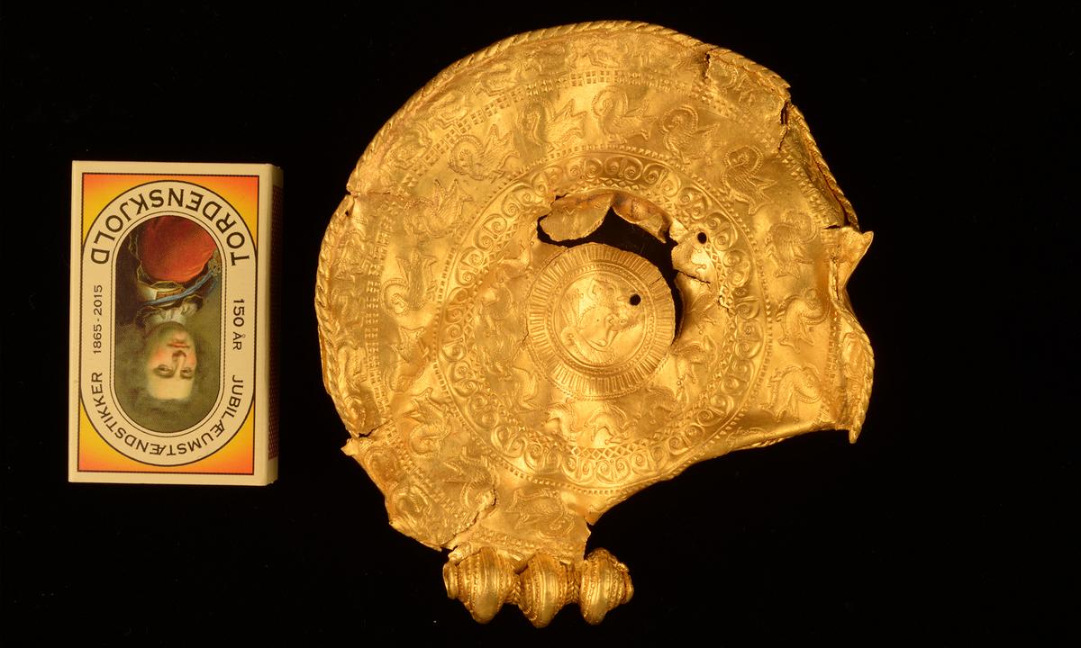 Man With Metal Detector Finds Trove of Huge Gold Medallions Dating Back 1,500 Years Ago in Denmark