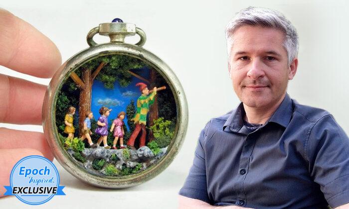 ‘Art Can Affect People’: Greek Artist’s Miniature Worlds Inspire Beauty and Kindness