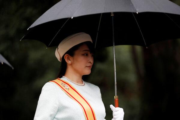 Japan's Princess Mako in Tokyo, Japan, on Oct. 22, 2019. (Kim Hong-ji/Reuters)