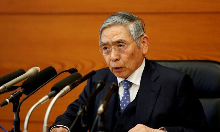 BOJ Kuroda Highlights Inflation as Risk to Japan’s Economy