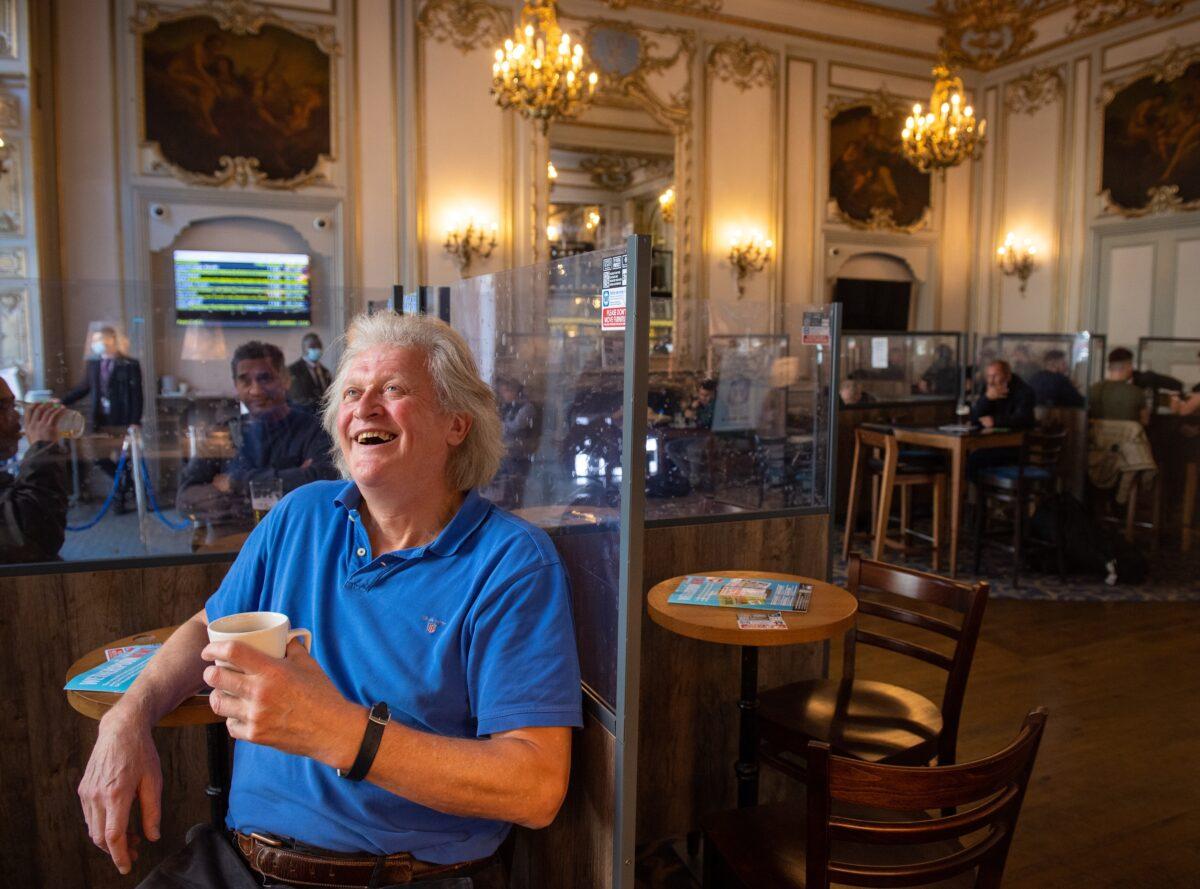 Founder and Chairman of JD Wetherspoon, Tim Martin, in a file photo dated Oct. 16, 2020. (Dominic Lipinski/PA)