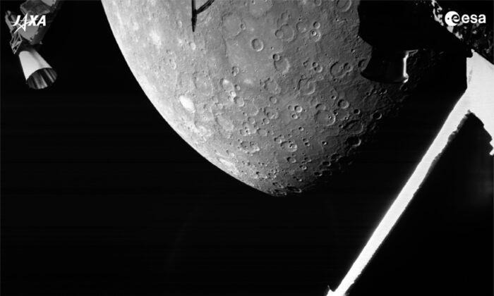 European-Japanese Space Mission Gets First Glimpse of Mercury