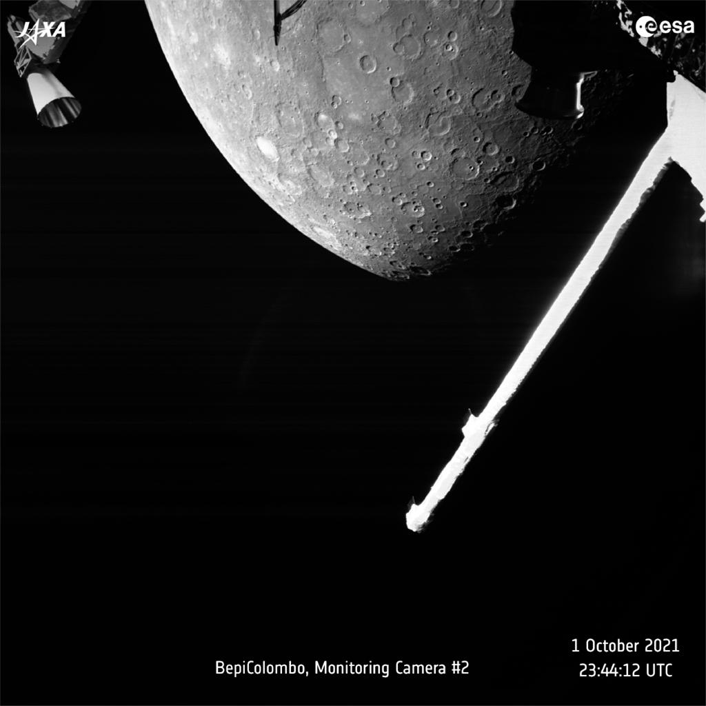 European-Japanese Space Mission Gets First Glimpse of Mercury