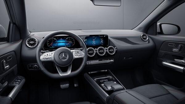Inside the GLA 250. (Courtesy of Mercedes-Benz)