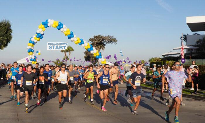 Runners Take Off at the 39th Annual Corona Del Mar Scenic 5K