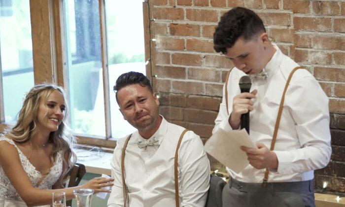 Groom’s Autistic Brother Leaves Guests in Tears and Stitches as He Delivers Best Man Speech