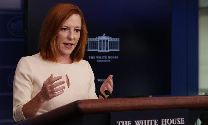 Psaki Can’t Say When Vaccine Mandate for Private Businesses Will ‘Be Finalized’