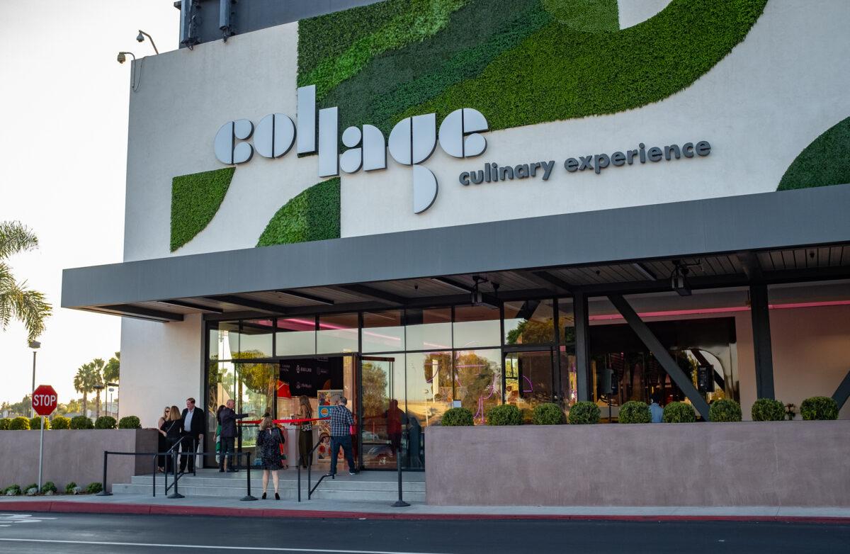 The grand opening of Collage Culinary Experience at South Coast Plaza mall in Costa Mesa, Calif., on Oct. 1, 2021. (John Fredricks/The Epoch Times)