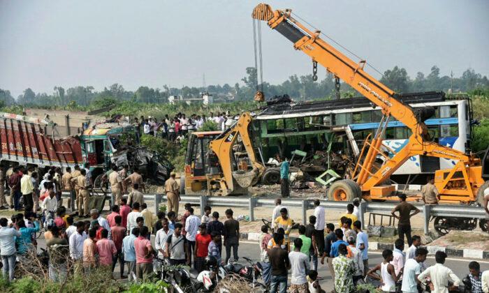 12 Dead in India After Bus Swerves to Avoid Stray Cattle