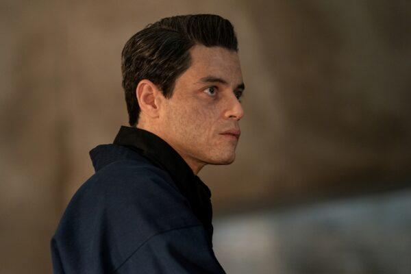 Rami Malek as the villain Safin misses the mark and by a wide margin. (MGM and EON Productions)