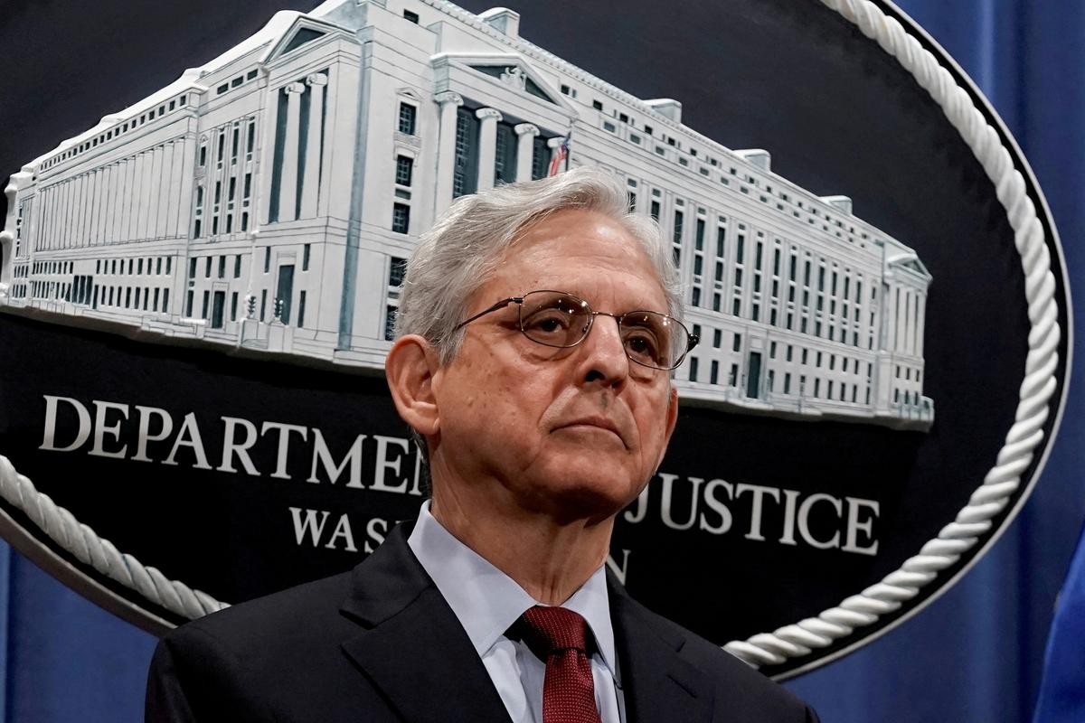 AG Merrick Garland Has Conflict of Interest in Order of Probes Into Parents: Activists