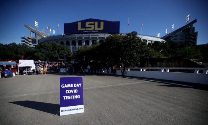 LSU Rescinds COVID Vaccine, Testing Requirement to Enter Stadium