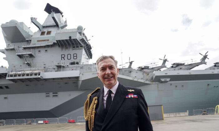 Navy Chief Admiral Sir Tony Radakin Announced as Next Head of Armed Forces