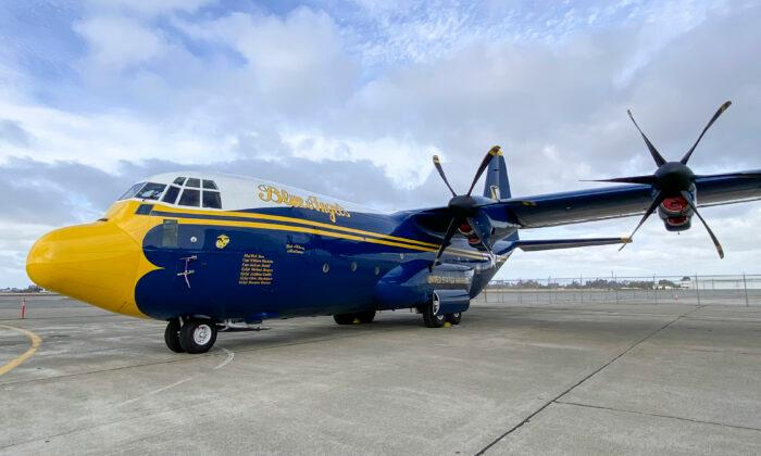 Blue Angels Pilot Flies ‘Fat Albert’ for 75th Anniversary