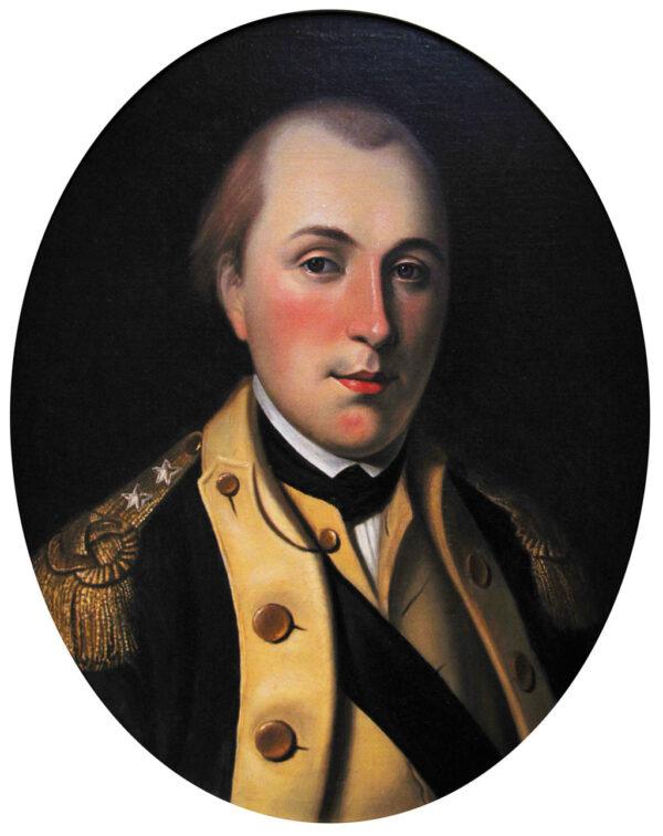 A portrait of Lafayette, by Charles Willson Peale, in the uniform of an American major general. (Public Domain)