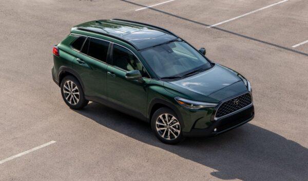 Wearing Cypress exterior color. (Courtesy of Toyota)