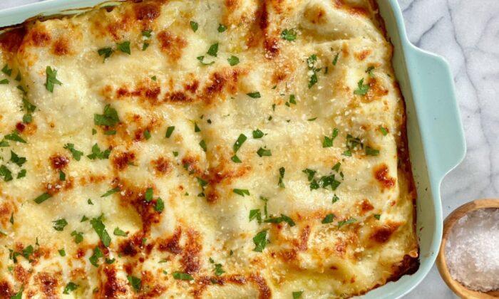 This 3-Cheese White Lasagna Is Pure Comfort